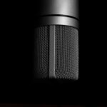 Microphone Representing Voiceover Work